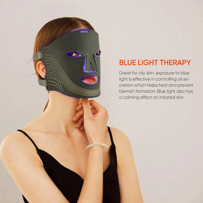 Solenne 7-Color LED Light Therapy Face Mask – detail view 2
