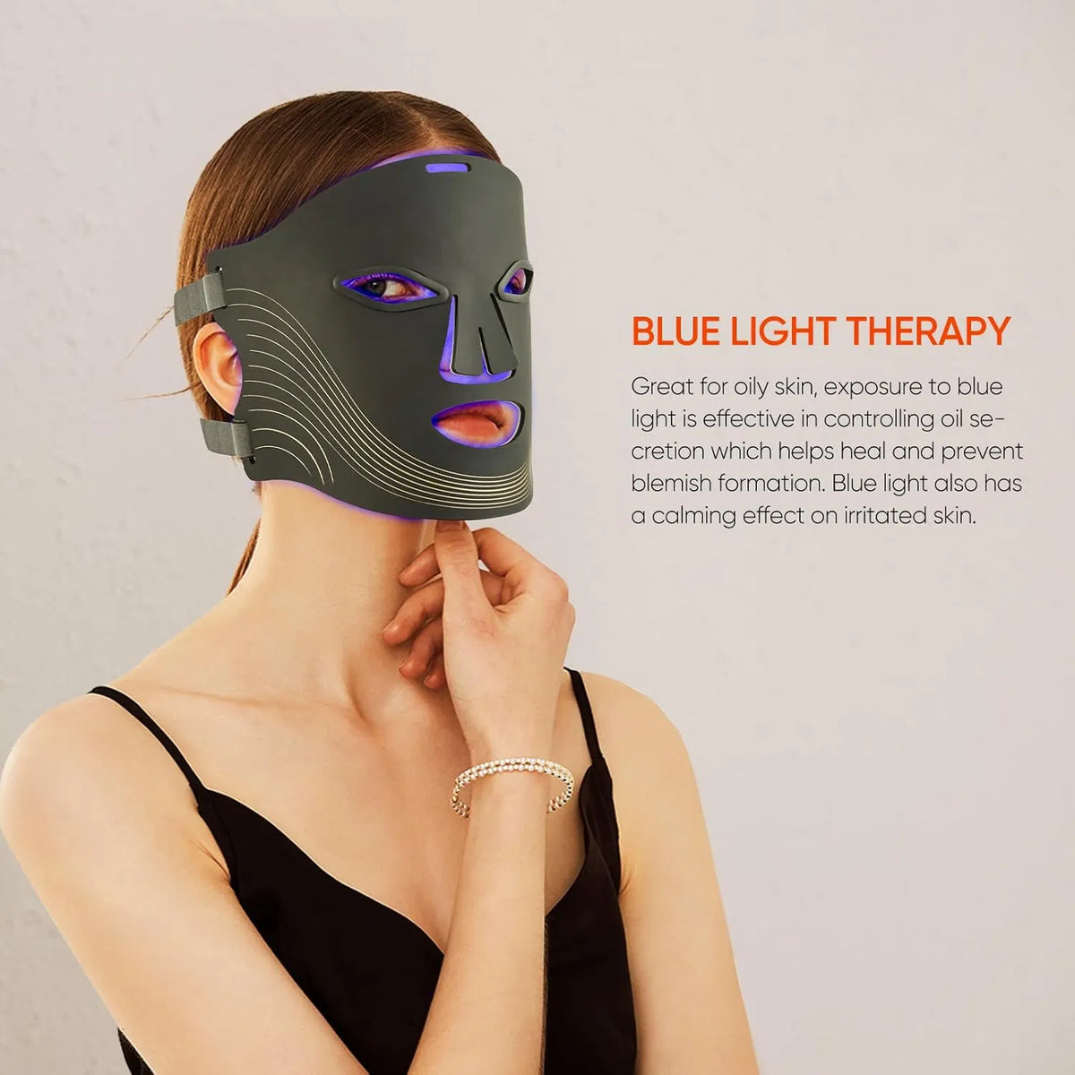 Solenne 7-Color LED Light Therapy Face Mask, view 5