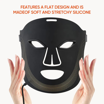 Solenne 7-Color LED Light Therapy Face Mask – detail view 3